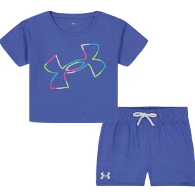 Under Armour Toddler Baja Blue Jersey Short Set