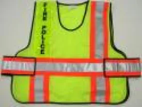 V10 ANSI Class 2 Command Vest with High Contrast 4 Reflective Stripes