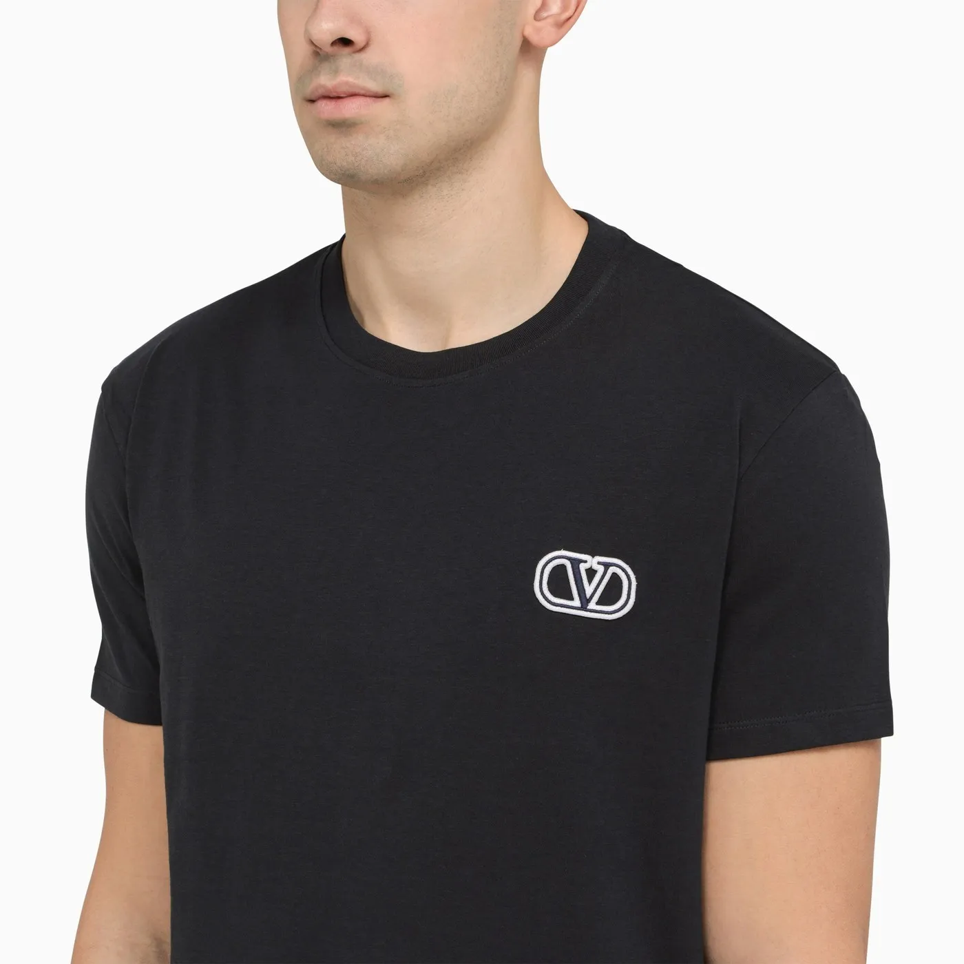 VALENTINO  |Street Style Cotton Logo Luxury T-Shirts