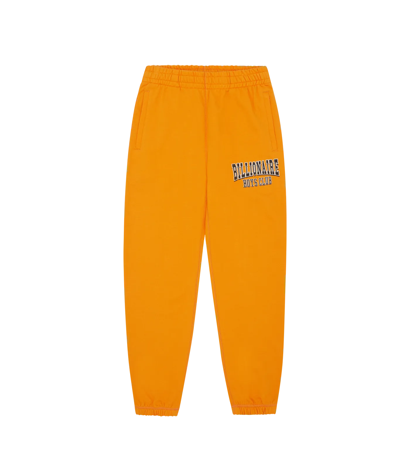 VARSITY LOGO SWEATPANTS - ORANGE