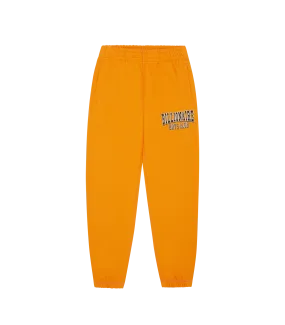 VARSITY LOGO SWEATPANTS - ORANGE