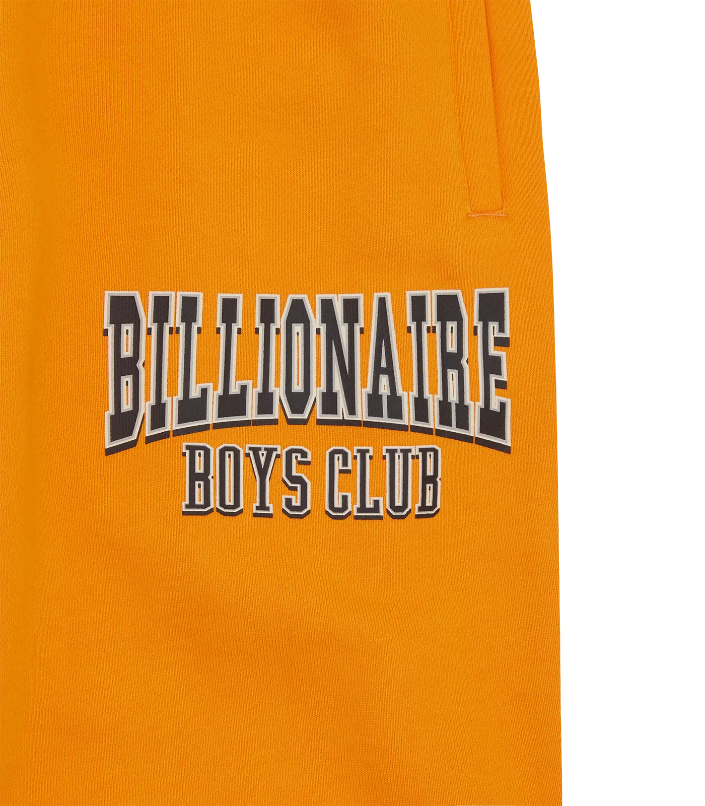 VARSITY LOGO SWEATPANTS - ORANGE