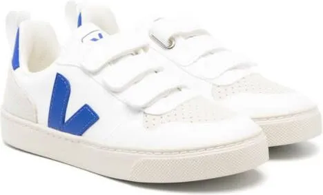 VEJA Kids touch-strap low-top sneakers White