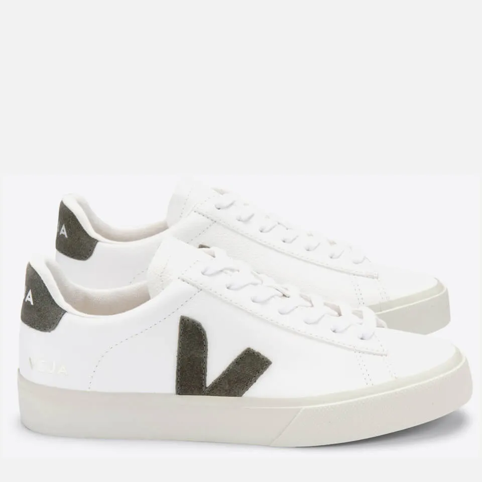 Veja Men's Campo Chrome Free Leather Trainers - UK 7 | Coggles