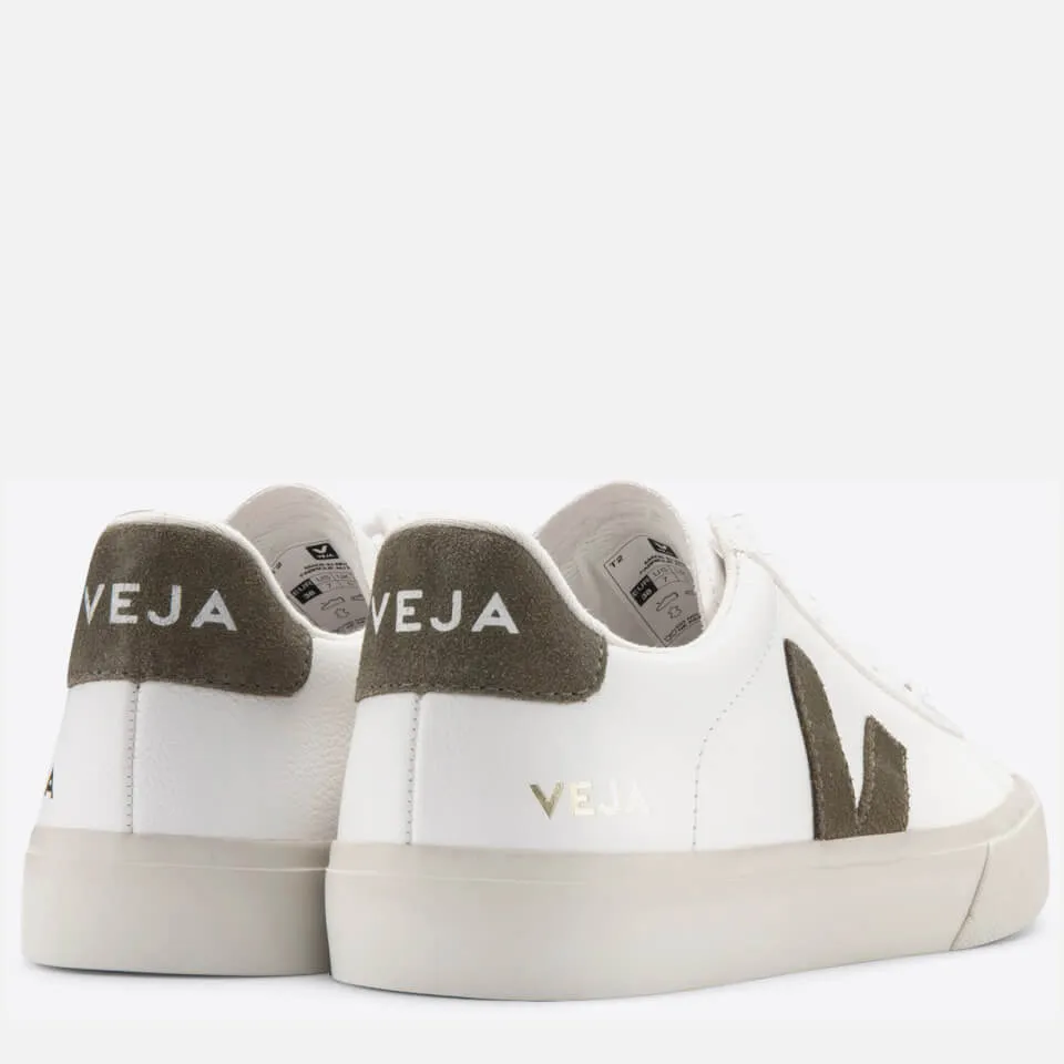 Veja Men's Campo Chrome Free Leather Trainers - UK 7 | Coggles