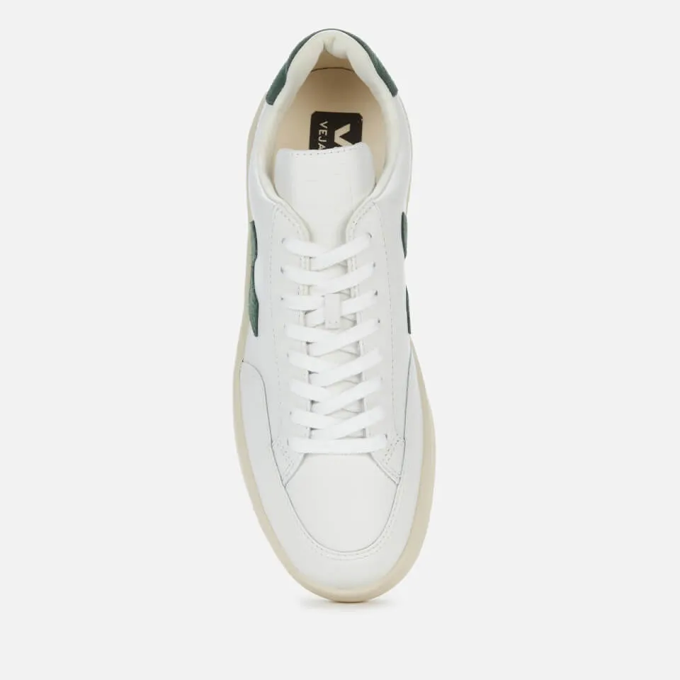 Veja Men's V12 Leather Trainers - Extra White/Cyprus - UK 7 | Coggles