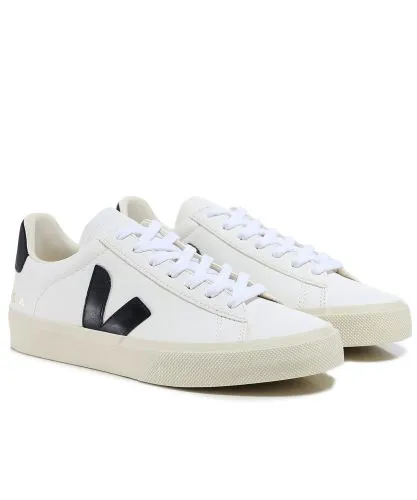 Veja White ChromeFree Leather Campo Trainers | Jules B