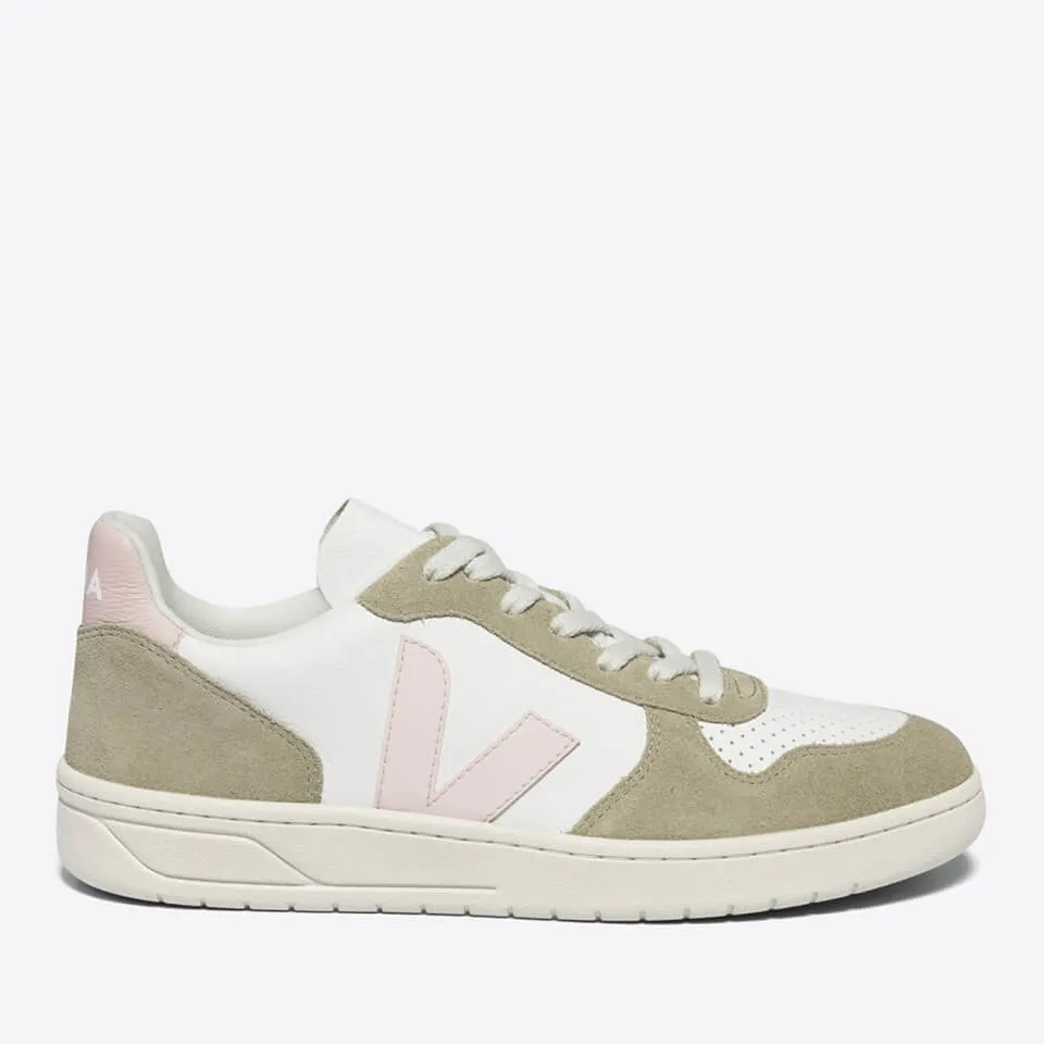 Veja Women's V-10 Chrome Free Leather Trainers - UK 3 | Coggles