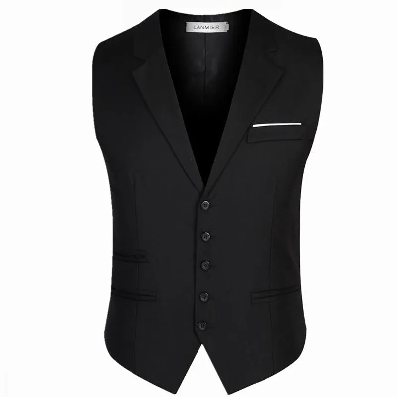 Xituodai 2022 New Arrival Dress Vests For Men Slim Fit Mens Suit Vest Male Waistcoat Gilet Homme Casual Sleeveless Formal Busine