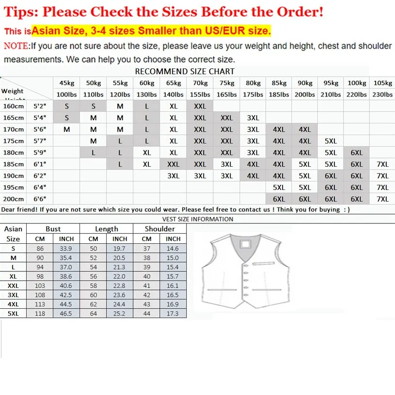 Xituodai High End Brand Classic Plaid Men's Formal Business Vest and Pants Groom Wedding Dress Party Banquet Office Waistcoat 2 