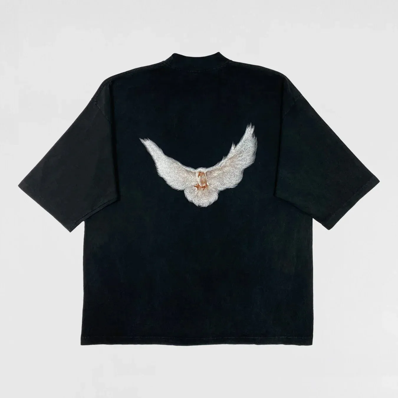 Yeezy Gap Engineered by Balenciaga Dove 3/4 Sleeve Tee - Washed Black