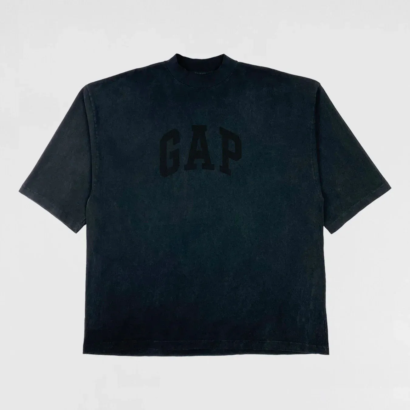 Yeezy Gap Engineered by Balenciaga Dove 3/4 Sleeve Tee - Washed Black