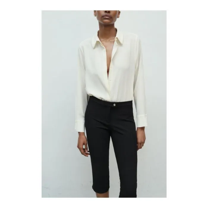 ZARA  |Casual Style Long Sleeves Plain Party Style Office Style