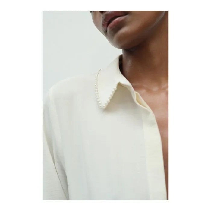 ZARA  |Casual Style Long Sleeves Plain Party Style Office Style